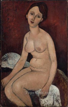 座る裸婦アメデオ・モディリアーニ Oil Paintings